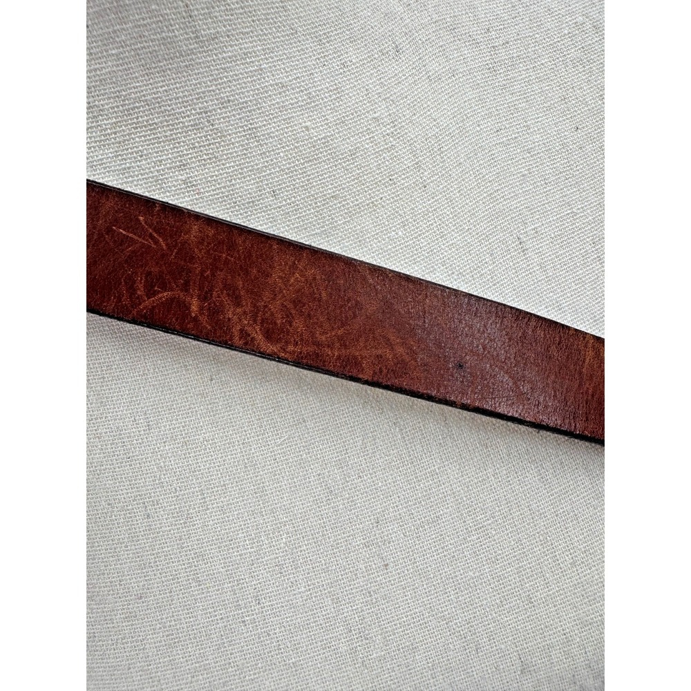 Vintage Orvis Chestnut Full Grain Leather Equestrian Hoof Pick Belt 40 Brass USA - Picture 6 of 16